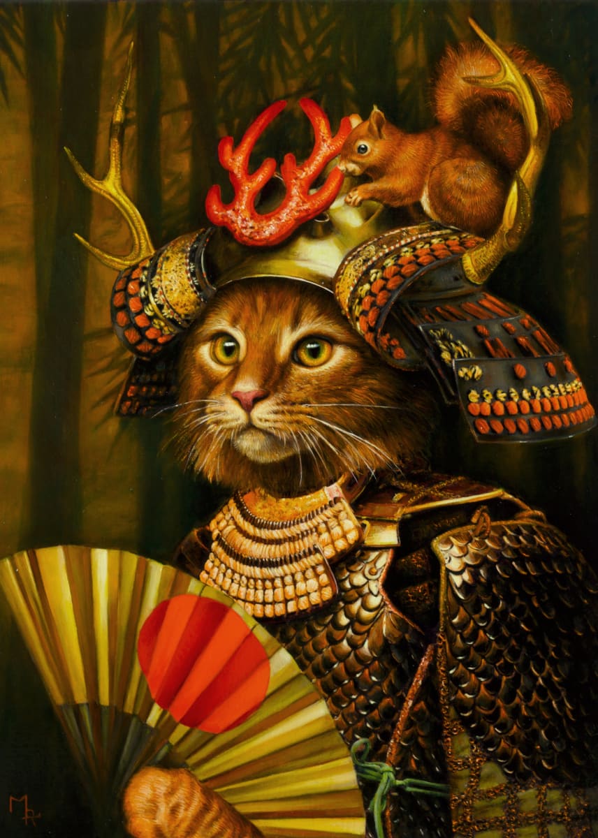CAT SAMURAI 8 by Marc Le Rest, Image 1.