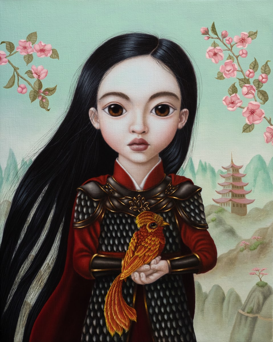 Chinese guardian by Flor Padilla 