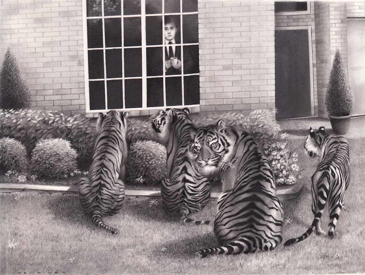 Coffee with tigers by Penrider (Carlos Fdez) 