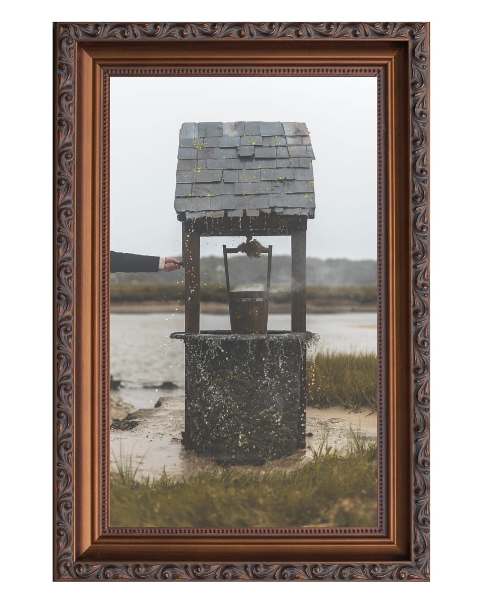 I - Ace of Cups - Minor Arcana - 24kt Gold Leaf Embellished by Nicolas Bruno, Image 1.