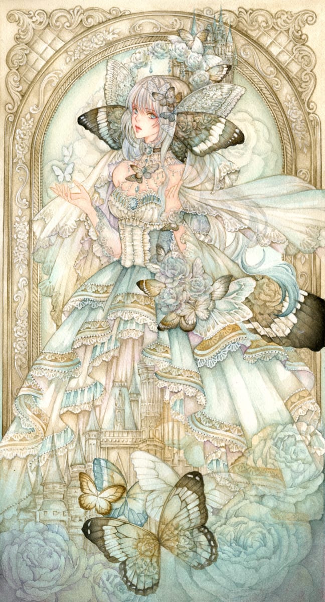 Butterfly Castle by Laverinne, Image 1.