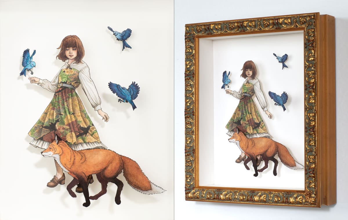 Foxy Saunter by Daria Aksenova 