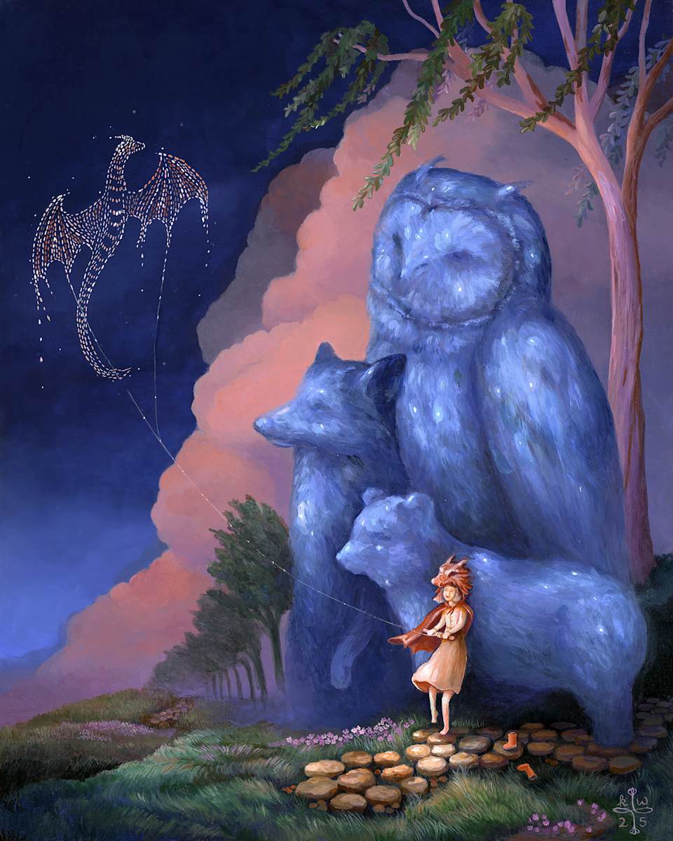 Dragon Child by Kimera Wachna 