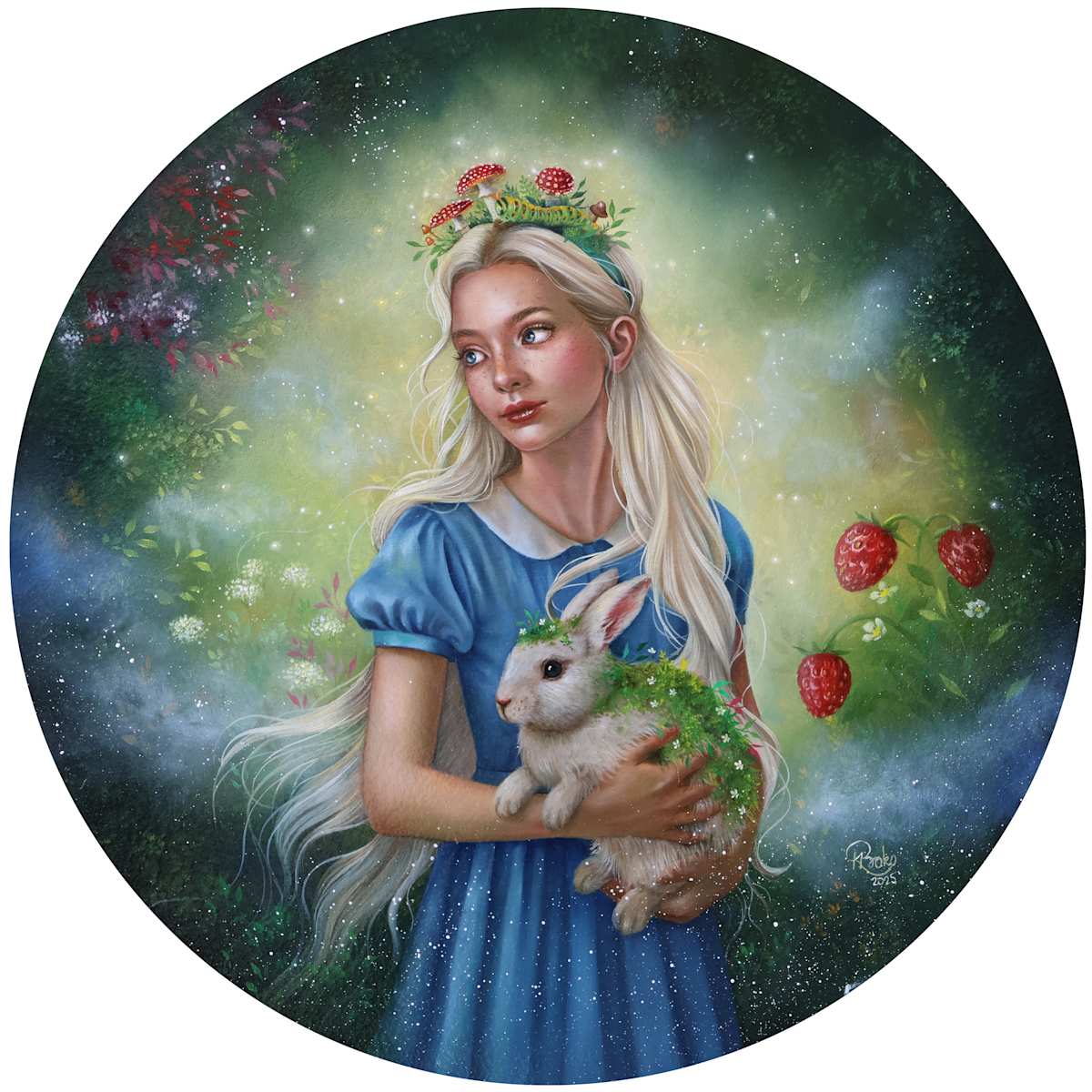 Dreaming with the White Rabbit by Kseniia Boko 