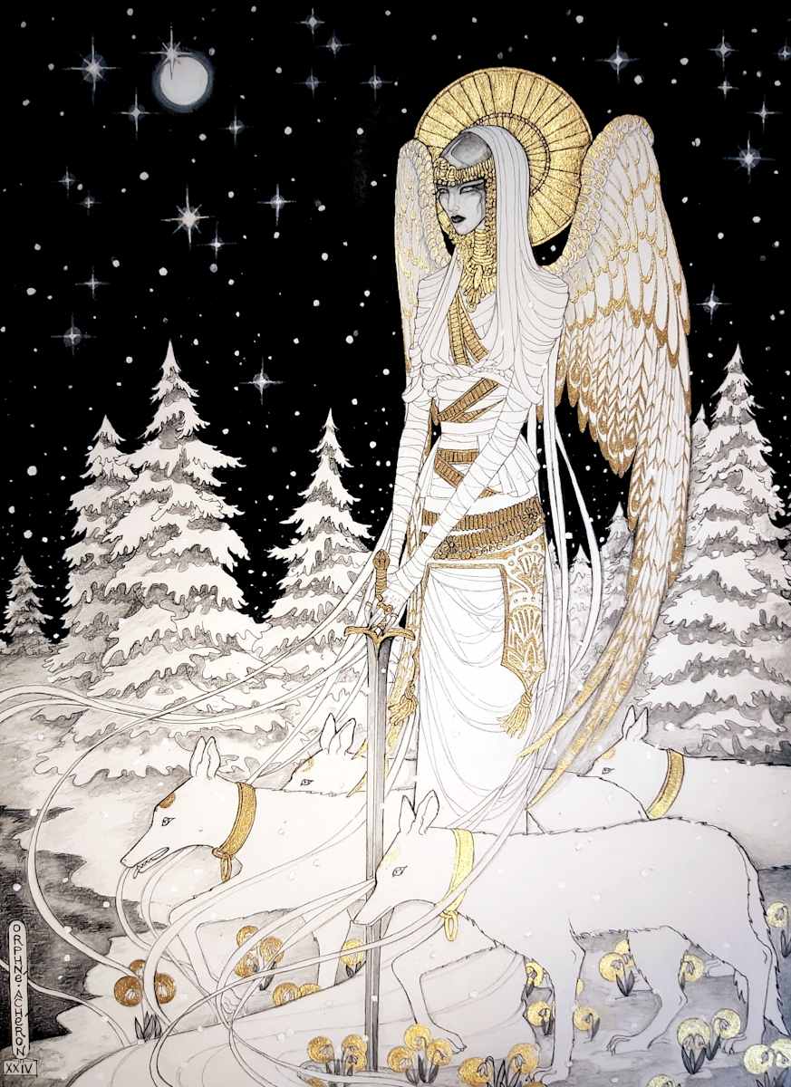 Ex-voto VII : The Call Of Winter by Orphné Achéron 