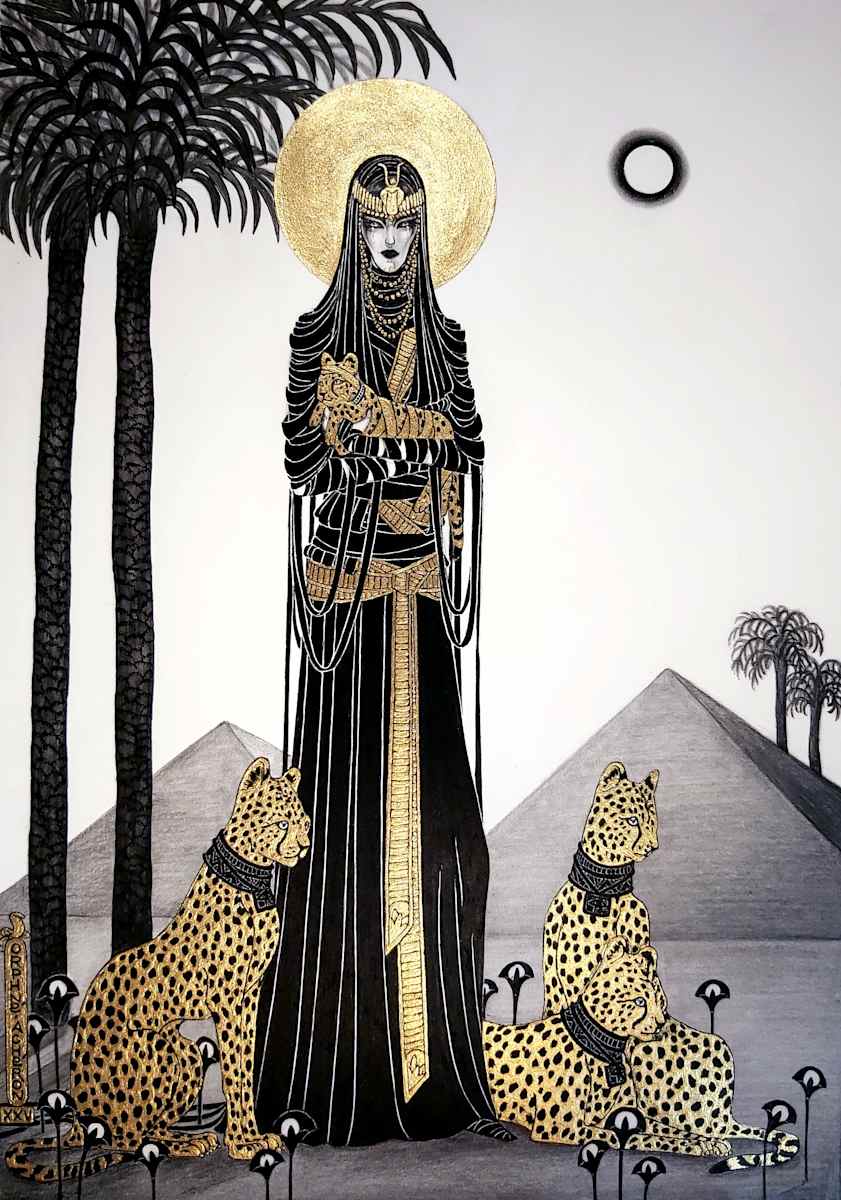 Ex-voto VI : The Banks Of The Nile by Orphné Achéron 