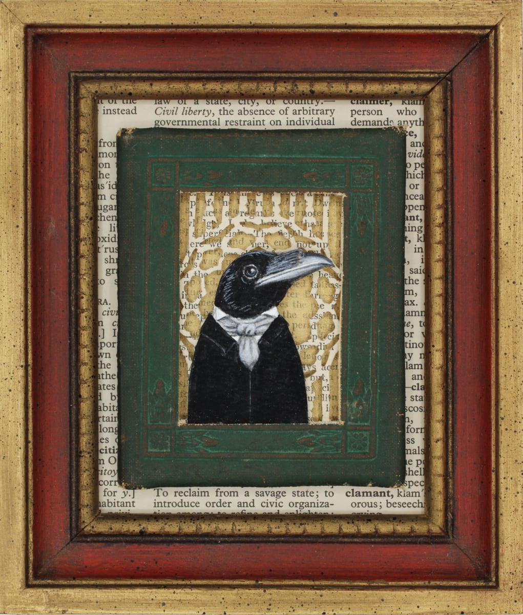 Edgar Allan Crow by Valerie Savarie, Image 1.