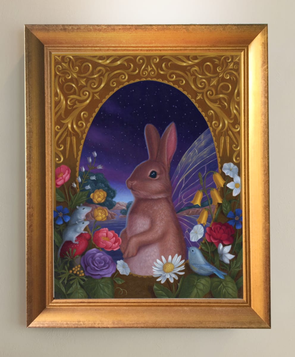 Fairy Bunny Eve by Gina Matarazzo 