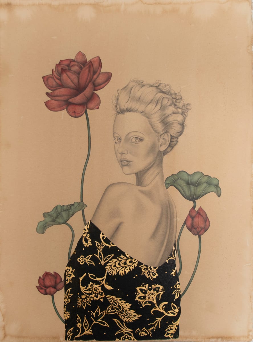 Gilding The Lilly, the lotus position by Marni Fraser, Image 5.