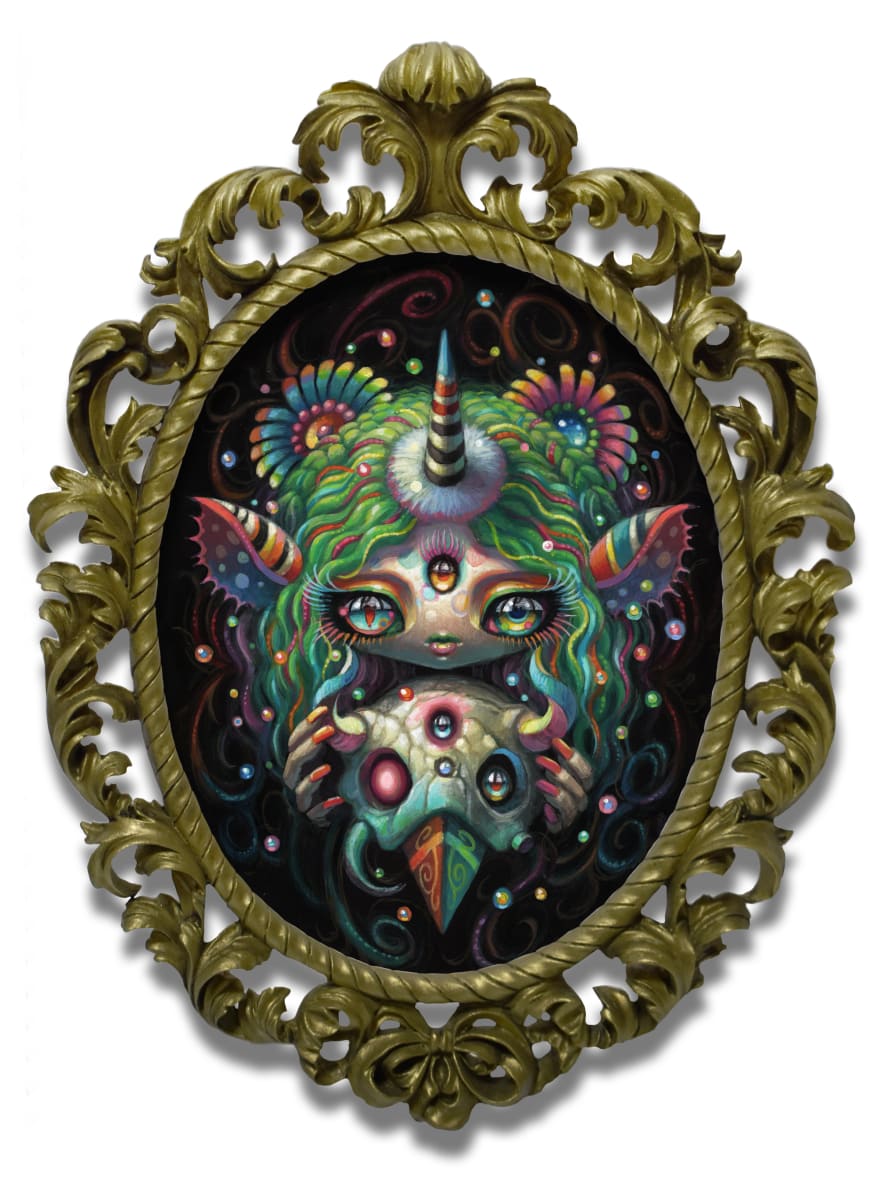 Green Heads by Yoko d'Holbachie 