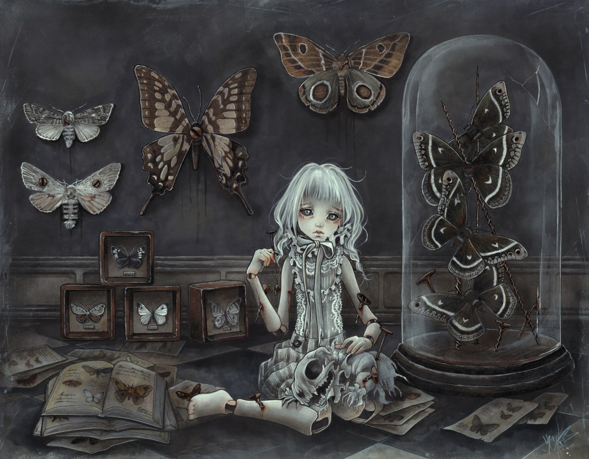 Moths by Yuriko Shirou 