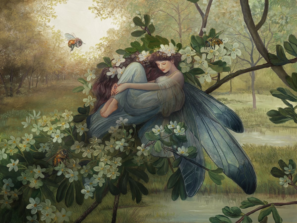 The Hawthorn Tree Fae by Annie Stegg Gerard 