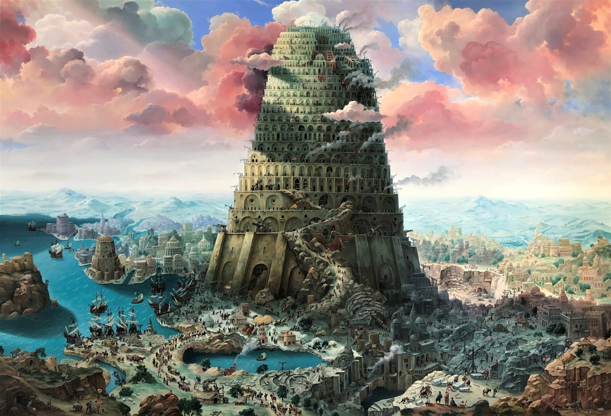 Tower of Babel. (Big) by Alexander Mikhalchuk, Image 1.