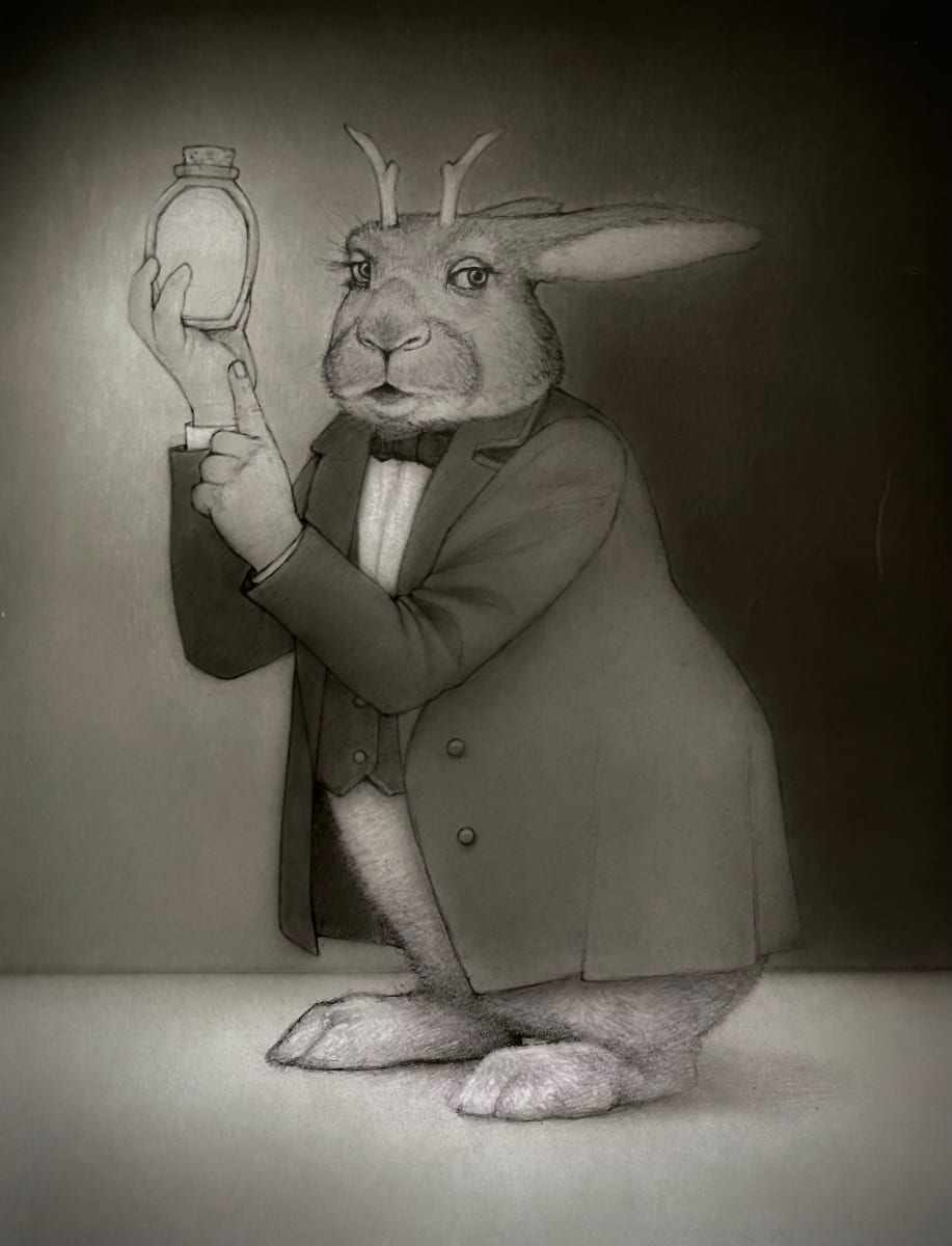 The Elixir (WIP) by Travis Louie 