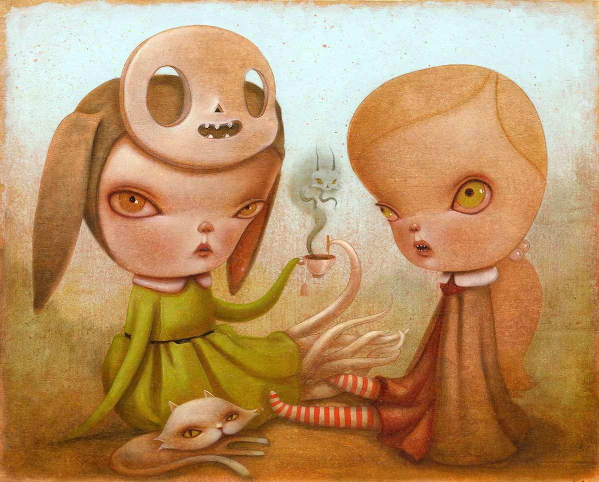 Tea (premonition) by Kathie Olivas, Image 1.