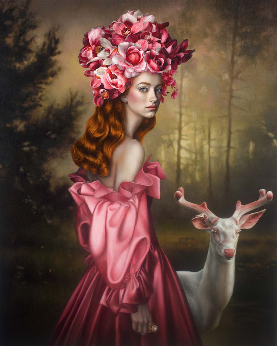 LADY FLOWER 1 by Marc Le Rest, Image 1.