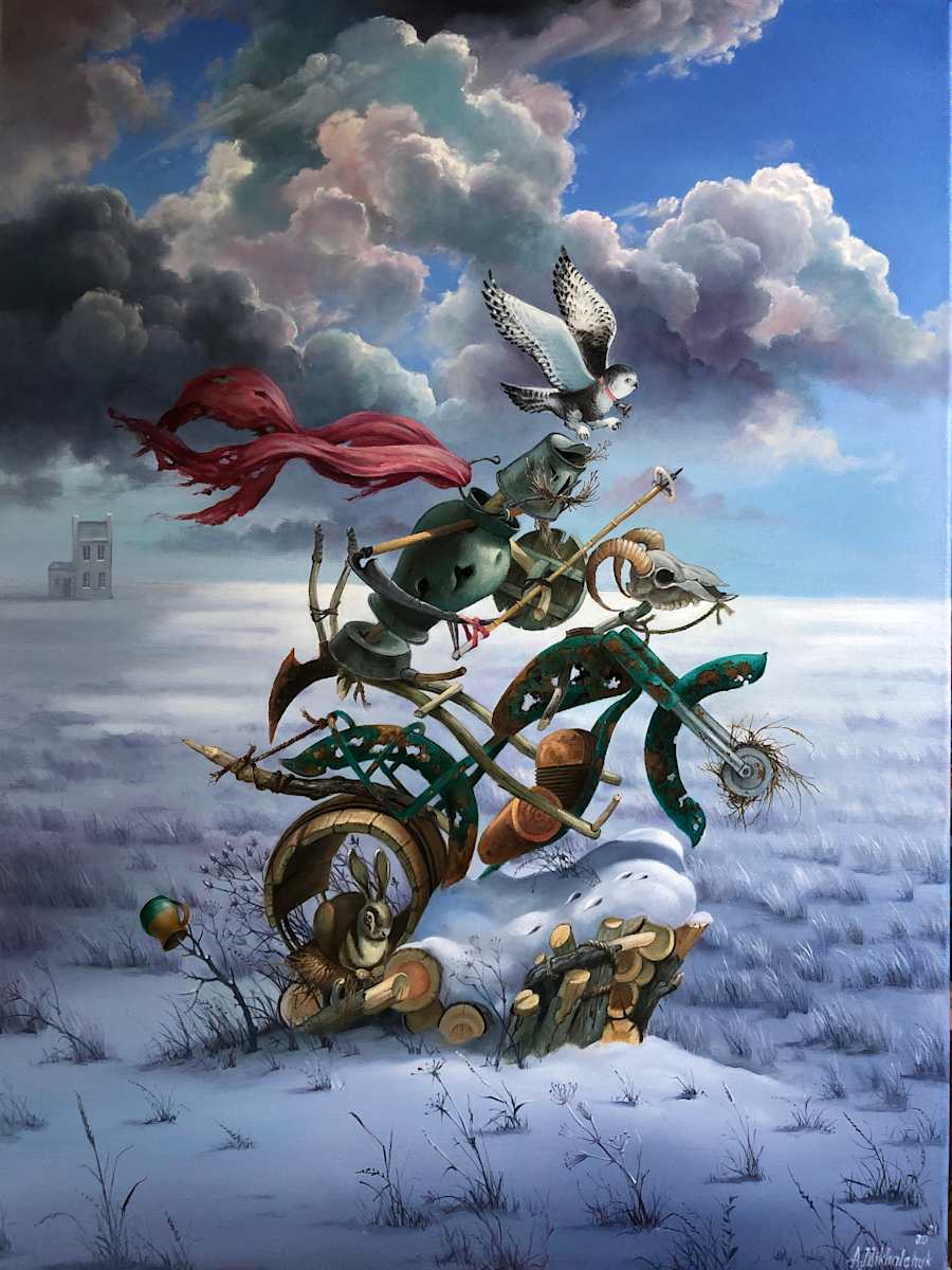 "Rider "Winter". by Alexander Mikhalchuk, Image 1.