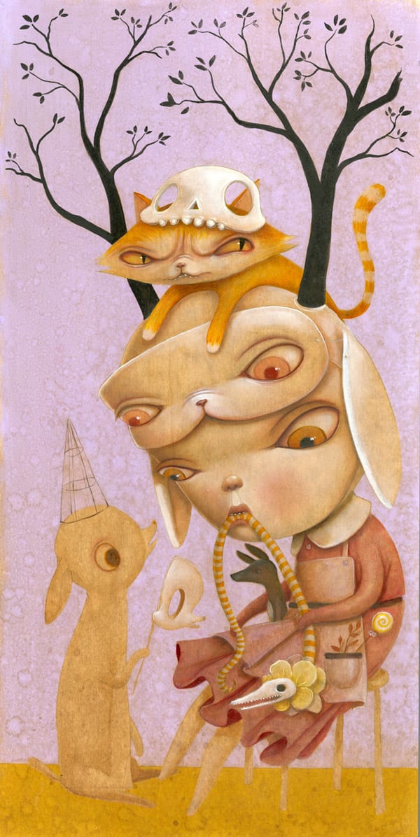 Violet Night by Kathie Olivas 