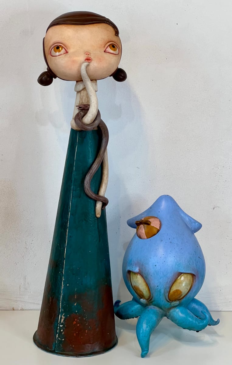 Mable with Squid by Kathie Olivas, Image 1.