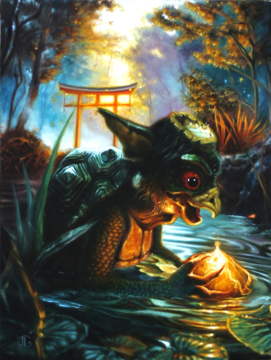 Kappa of the Sarugaishi by John Lally, Image 1.