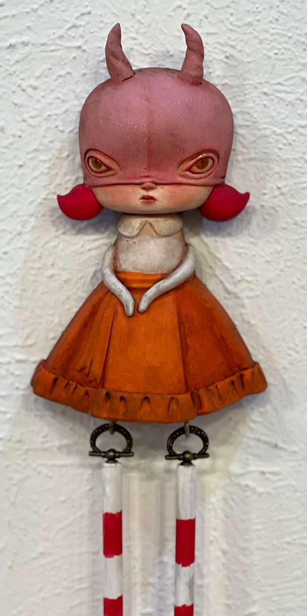 Pink Devil Olivia by Kathie Olivas 