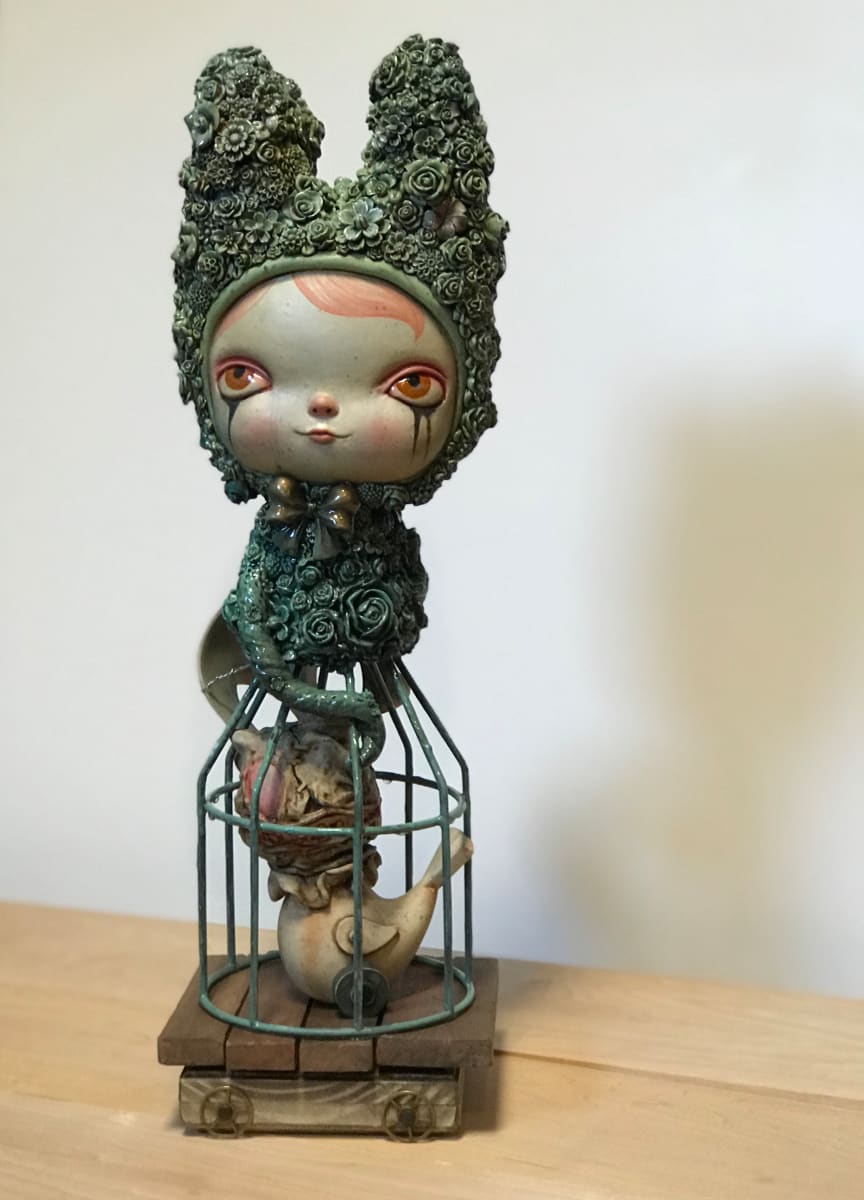 2 faced girl series: Nature and Nurture by Kathie Olivas 