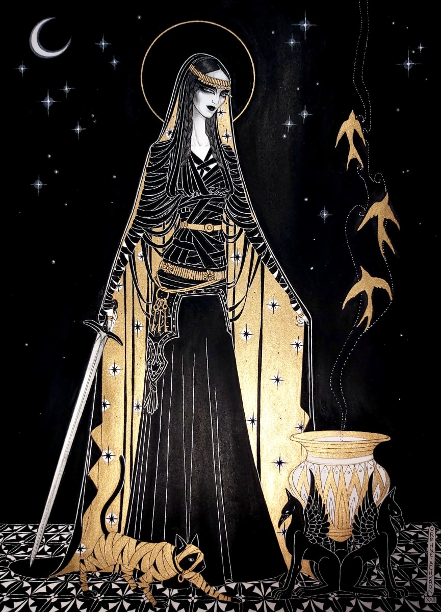 INCANTATION by Orphné Achéron, Image 1.
