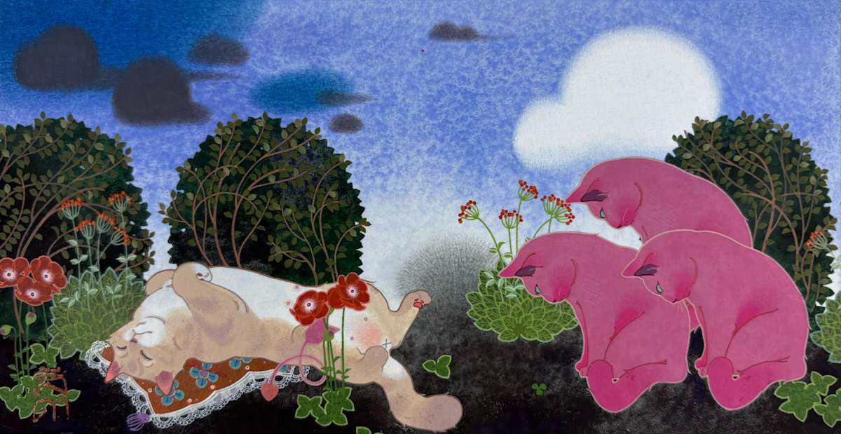 Into The Lilac Of Adonis's Rain by Seada, Image 1.