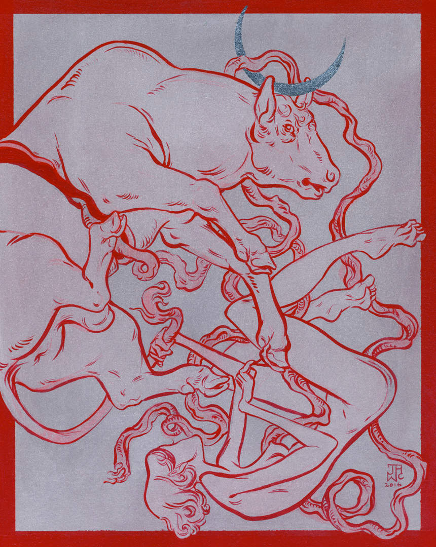 Dancing in the Moonlight by J.A.W. Cooper, Image 1.