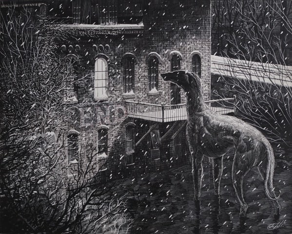 January on Arch Street by Calvin Laituri 