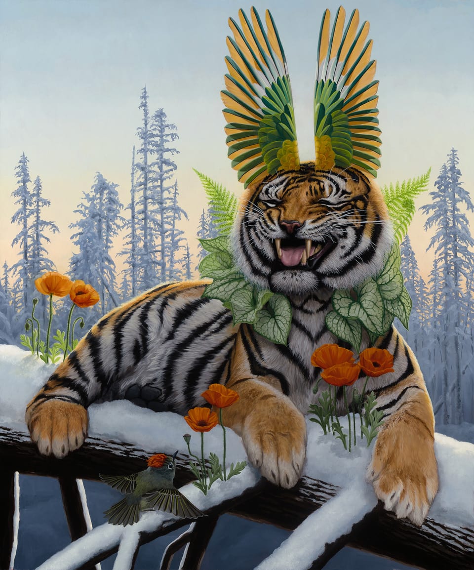 Flourished Merriment by Jon Ching 