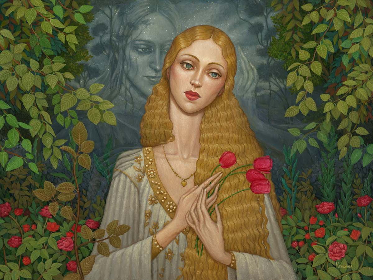 Tranquillity Garden by Kremena Chipilova 