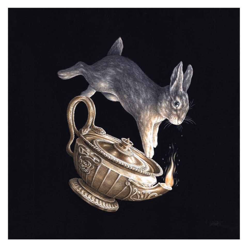 Lampe à huile by Steeven Salvat 