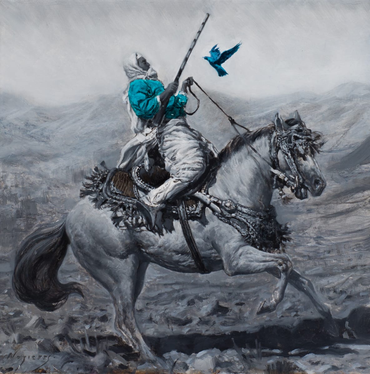 Little Rider by Mathieu Nozieres 