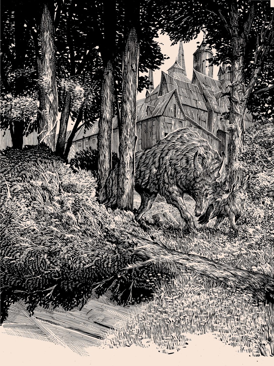 Lunar Gristmill by Calvin Laituri, Image 1.
