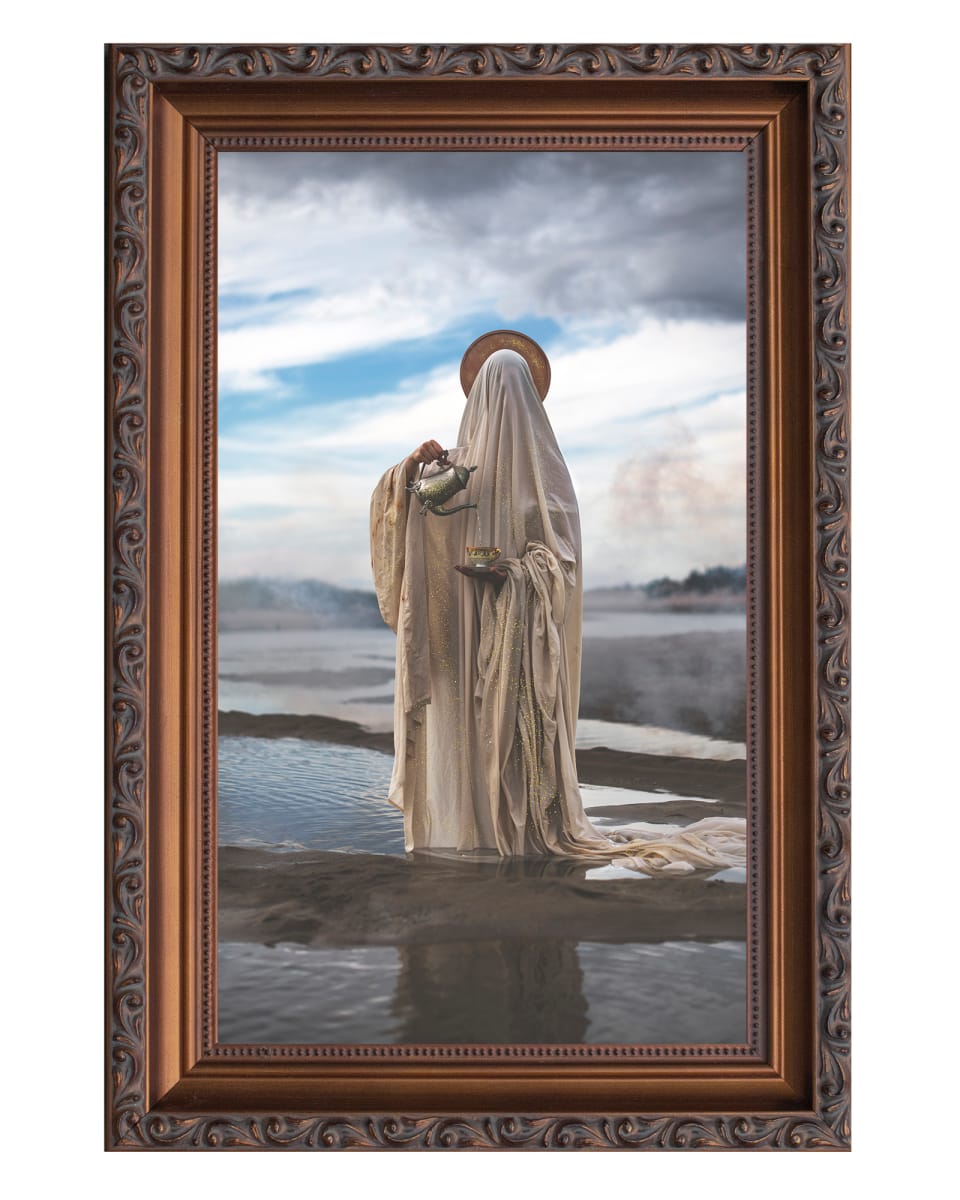 XIV - Temperance - Major Arcana - 24kt Gold Leaf Embellished by Nicolas Bruno 