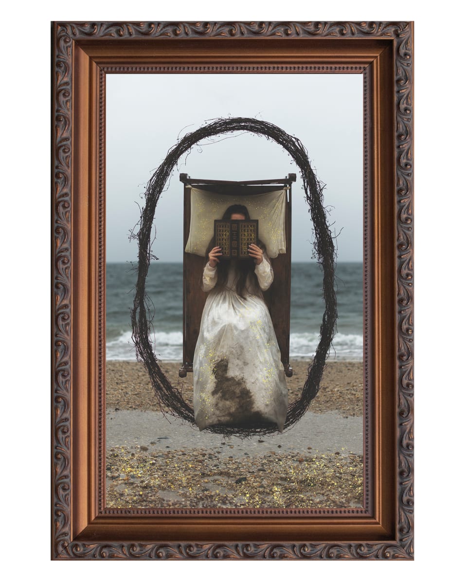 XXI - The World - Major Arcana - 24kt Gold Leaf Embellished by Nicolas Bruno, Image 1.