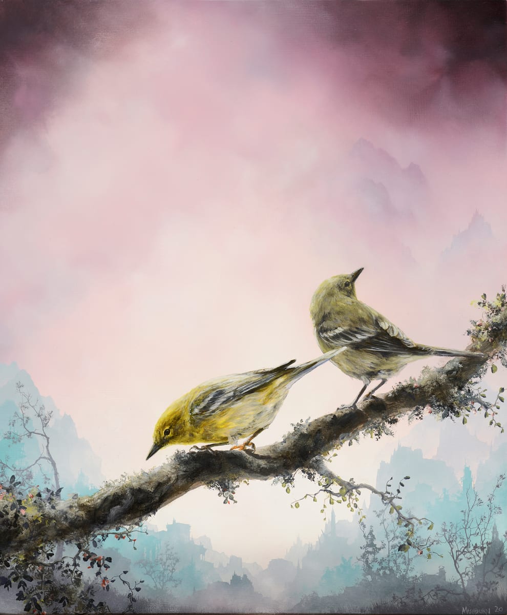 Spring (Pine Warblers) by Brian Mashburn 