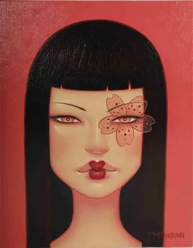 The Cherry Blossom Trance by Tara McPherson, Image 1.