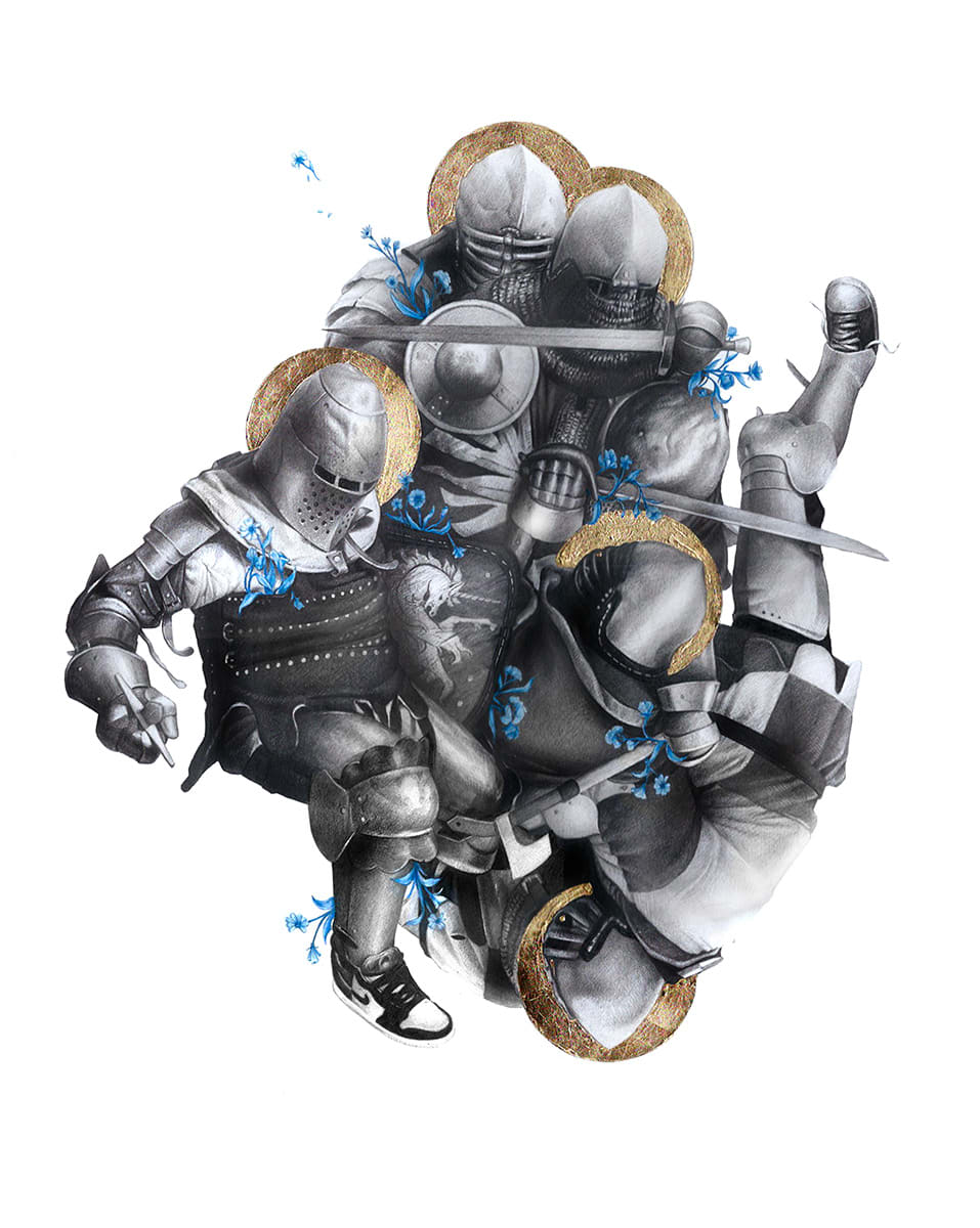 Melee III by Andrew K. Currey, Image 1.