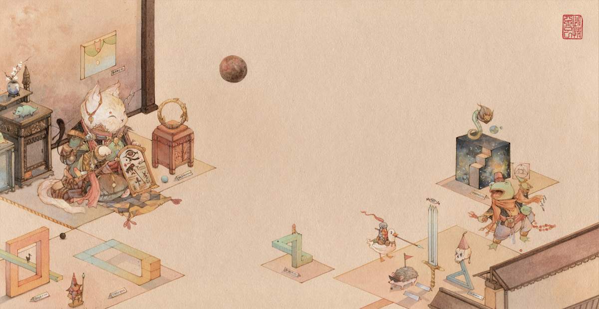Merchants of Impossible Objects by Alfred Liu, Image 1.