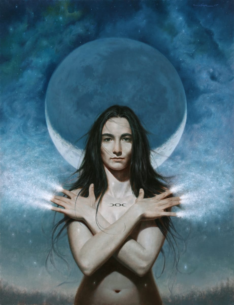 Moon Goddess by Vince Natale 