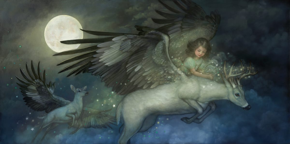 Moonlit Flight by Annie Stegg Gerard 