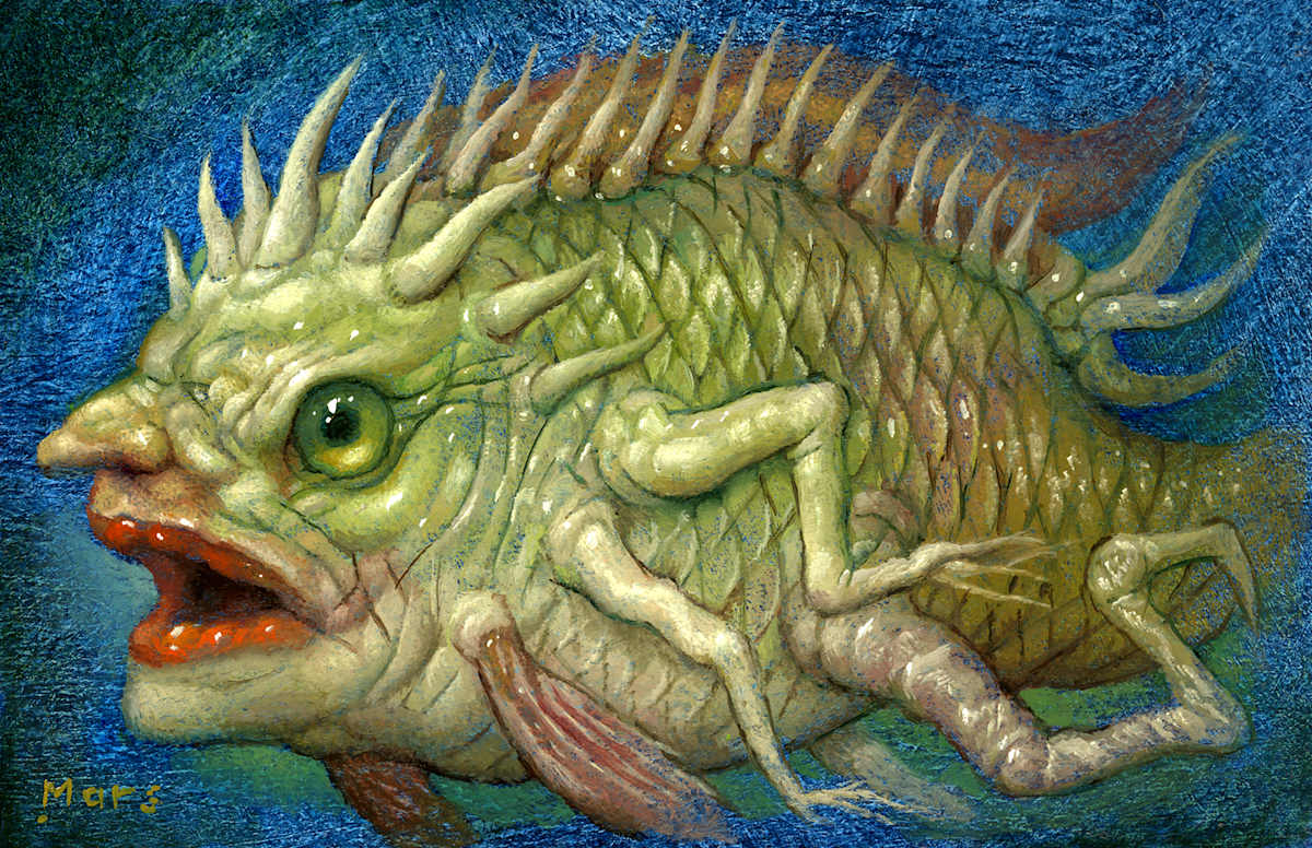 My Tiktaalik by Chris Mars, Image 1.