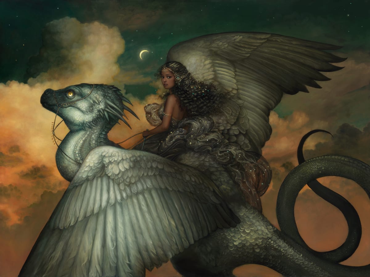 On Silver Wings by Annie Stegg Gerard 