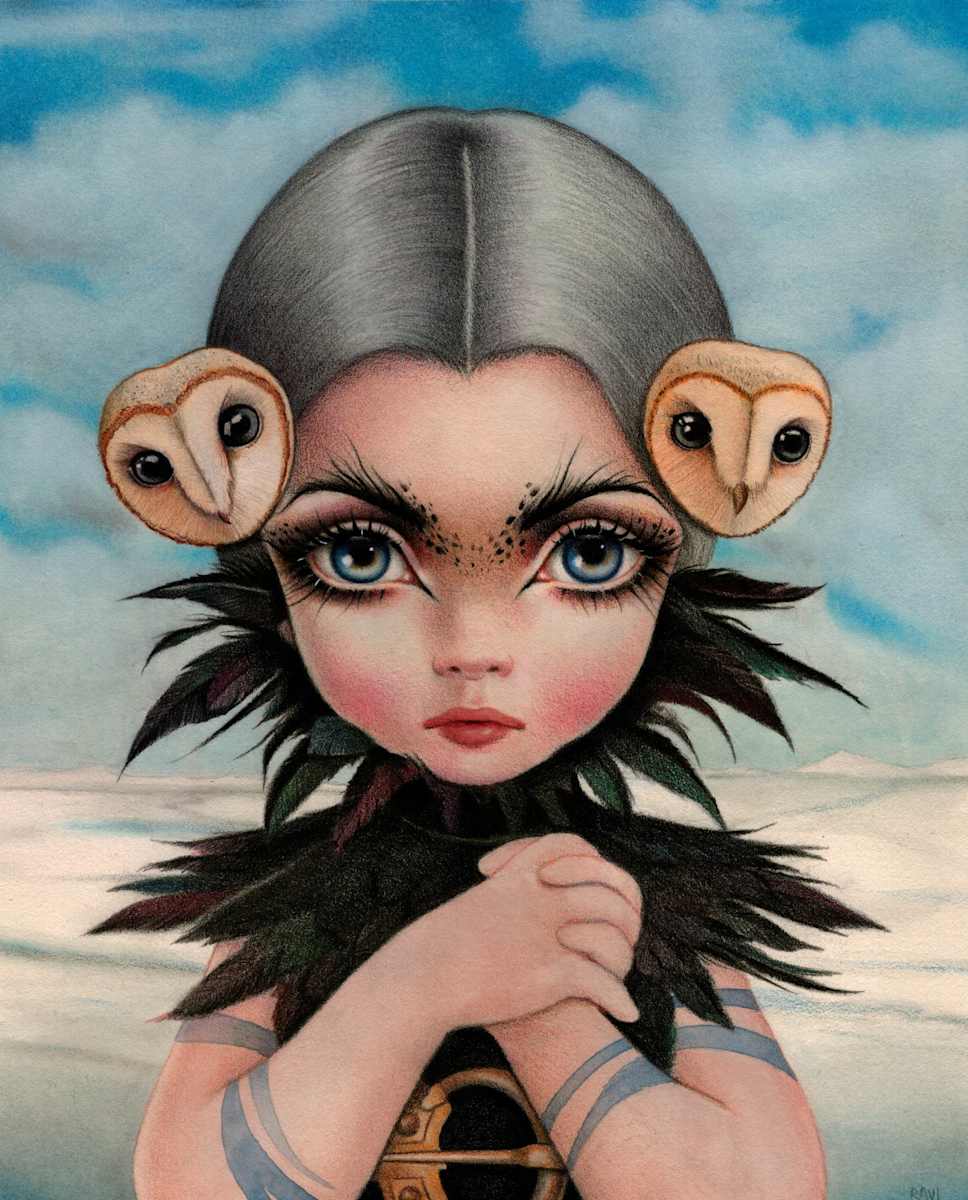 Owl Lady by Raúl Guerra, Image 2.