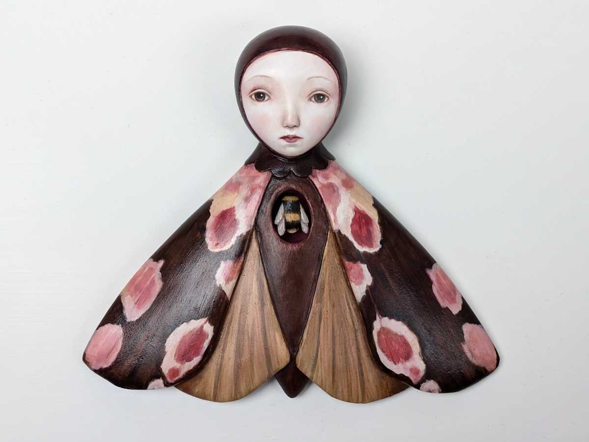 Anthophile Moth by Zoe Thomas, Image 1.