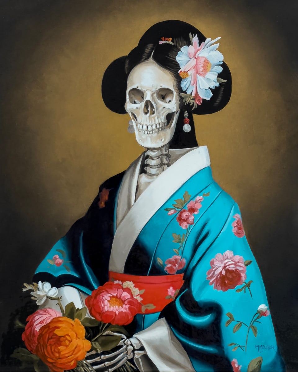 Portrait of Hone Onna by Michele Melcher 