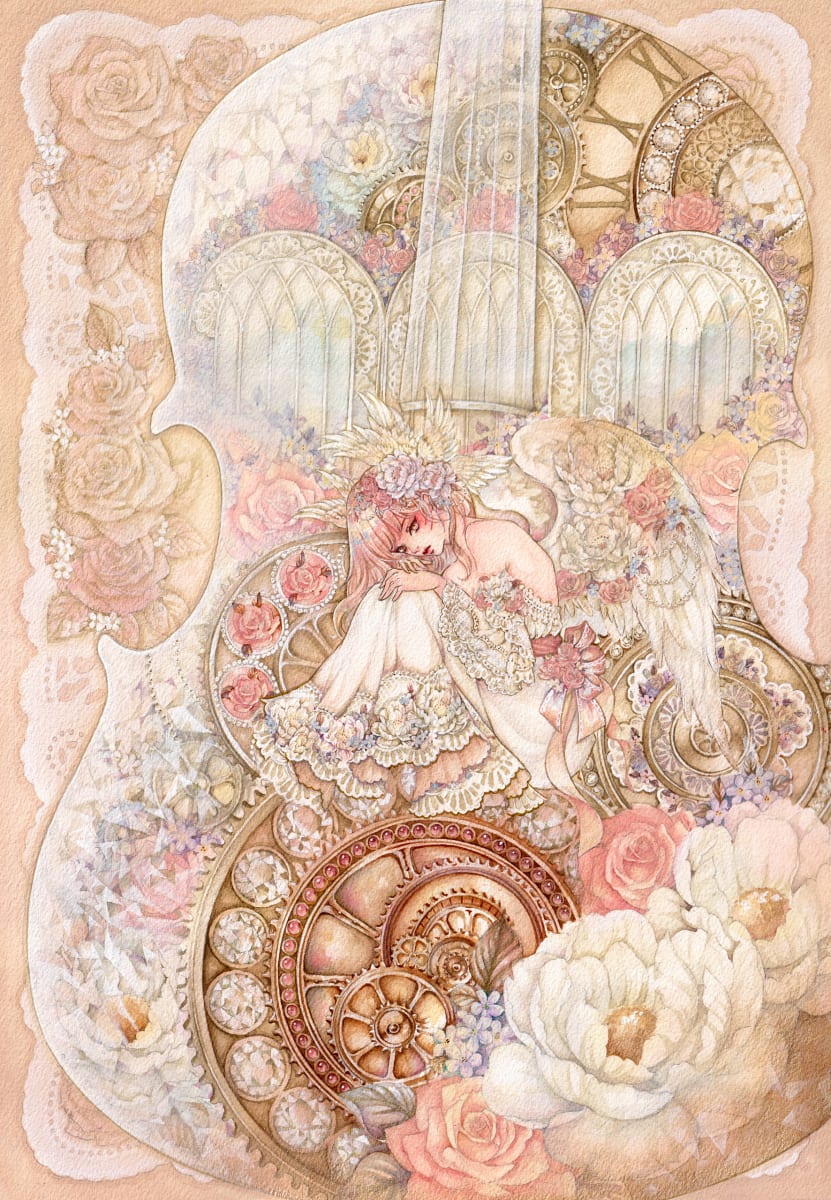 Quartz Violin by Laverinne, Image 1.