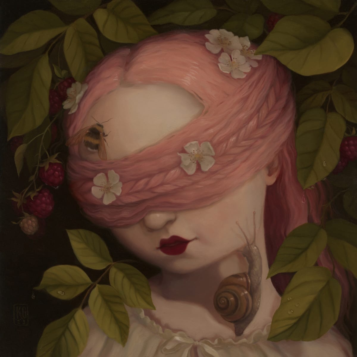 Raspberry Blossom by Katie Gamb, Image 1.